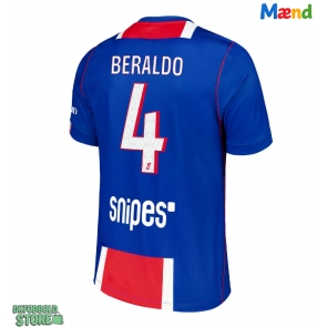 Paris Saint-Germain Lucas Beraldo #4 Replika Hjemmebanetrøje 2026-27 Kortærmet